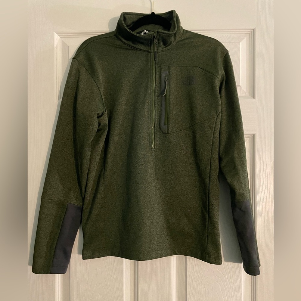 Men’s north face quarter zip pull over